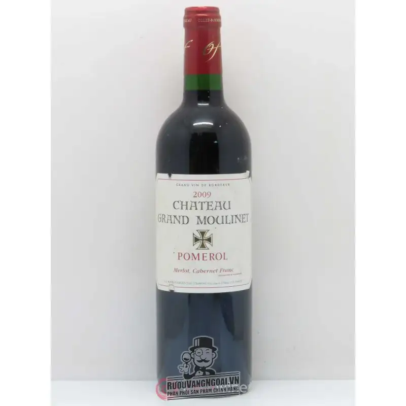 Vang Pháp Chateau Gran Moulinet Pomerol cao cấp