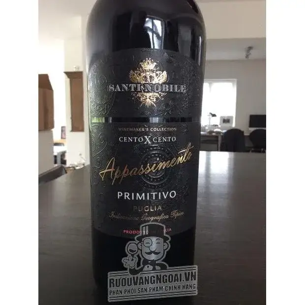 VANG Ý SANTI NOBILE APPASSIMENTO PRIMITIVO 99 ĐIỂM