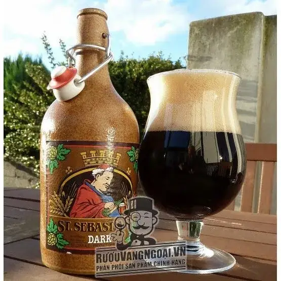 Bia Sứ ST.Sebastiaan Dark 500ml - Bỉ