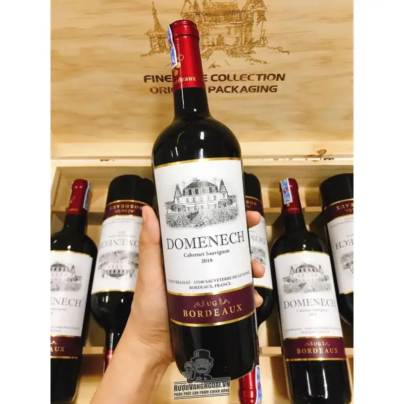 Địa chỉ mua ruou vang phap domenech ug bordeaux gia sieu re giá rẻ nhất