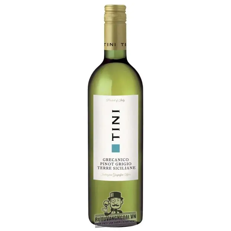 Rượu Vang Ý Tini Grecanico Terre Siciliane uống ngon