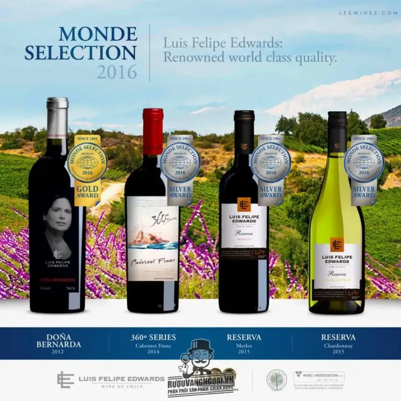 Vang Chile Luis Felipe Edwards Chardonnay