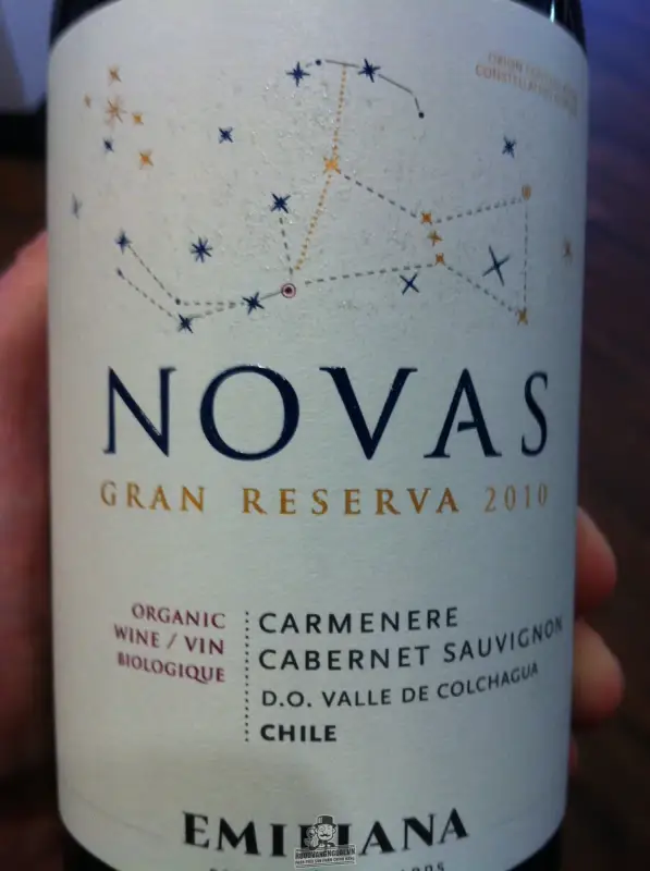 Vang Chile NOVAS Gran Reserva Carmenere Cabernet Sauvignon