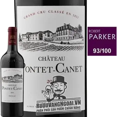 Vang Pháp CHATEAU PONTET CANET PAUILLAC