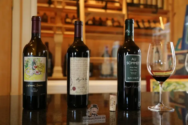 Vang Mỹ AU SOMMET ATLAS PEAK NAPA VALLEY