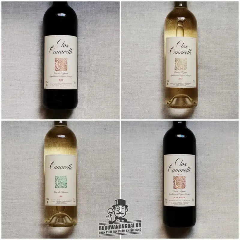 Vang Pháp Clos Canarelli BG Biancu Gentile