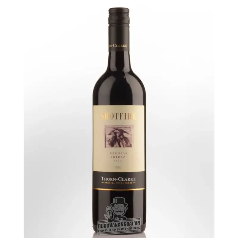 Rượu vang Shotfire Thorn Clarke Shiraz hảo hạng