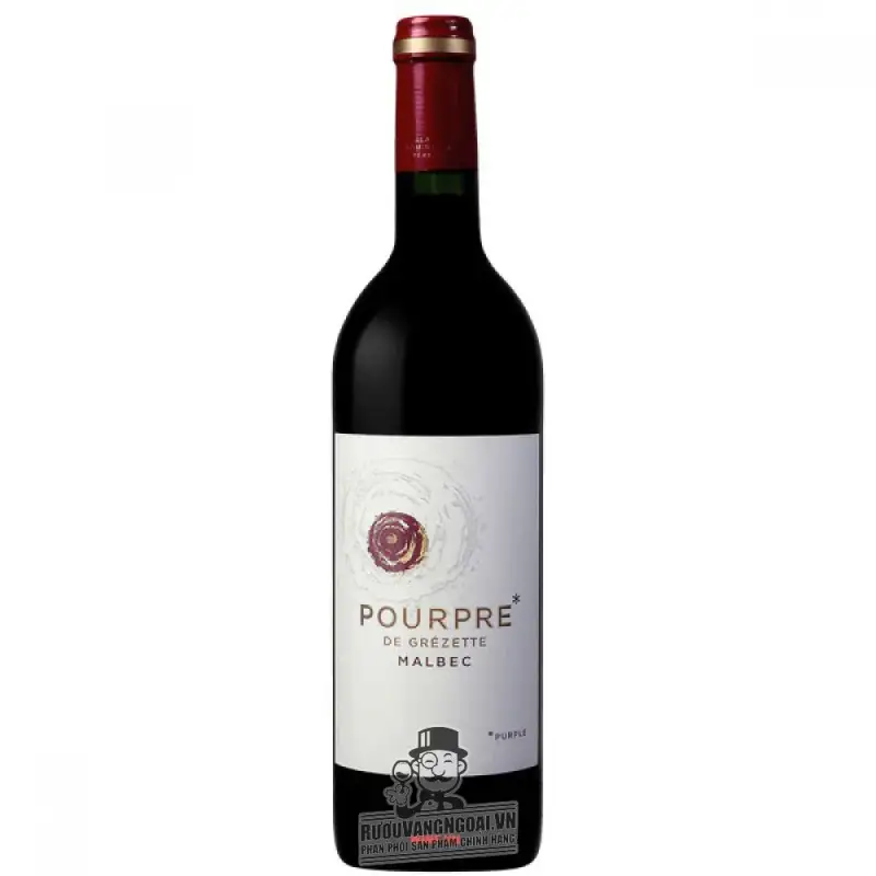 Vang Pháp Pourpre de Grezette Malbec uống ngon