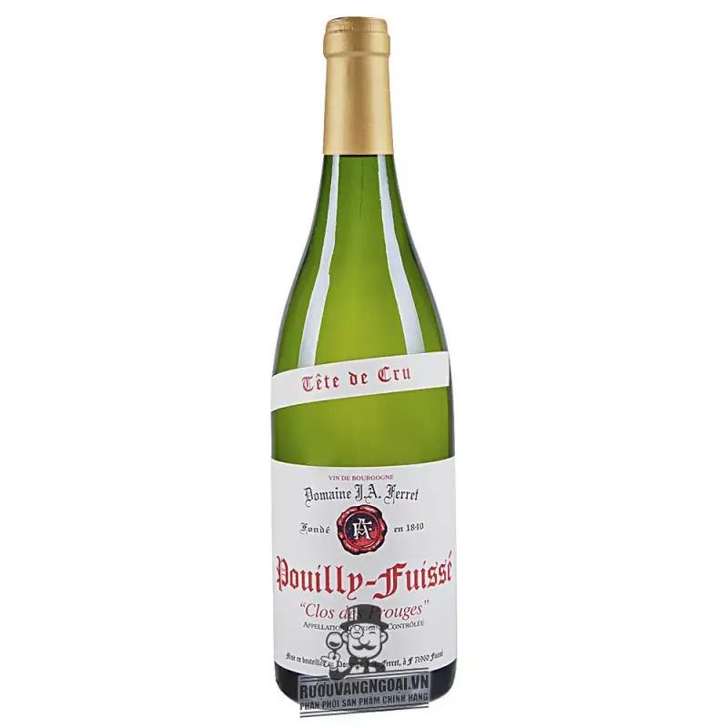 Vang Pháp Pouilly Fuisse Domaine JA Ferret thượng hạng