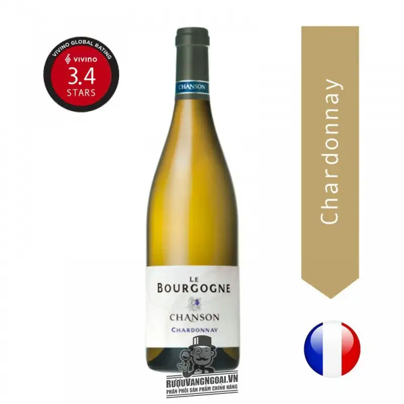Mua vang phap le bourgogne chardonnay chanson giá rẻ tại Hà Nội