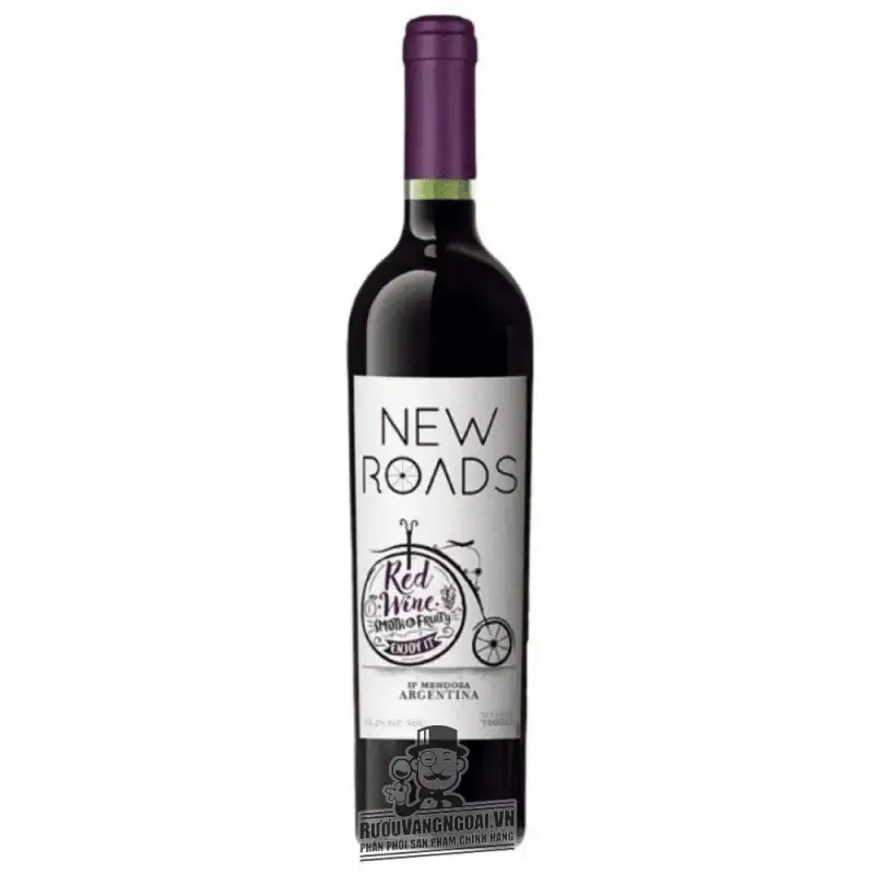 Rượu Vang Argentina New Roads Red Wine (Vang xe Đạp)