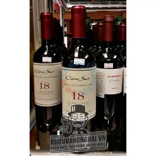 Vang Chile CONO SUR 18 SINGLE VINEYARD CABERNET SAUVIGNON