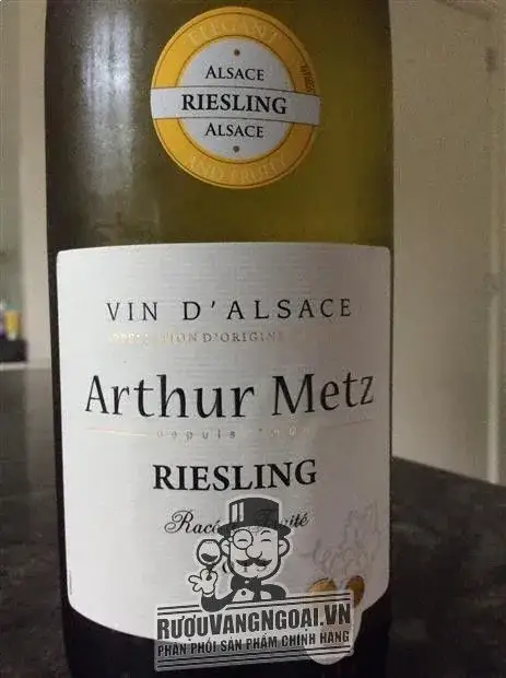 Vang Pháp Arthur Metz Riesling, Gewurztraminer