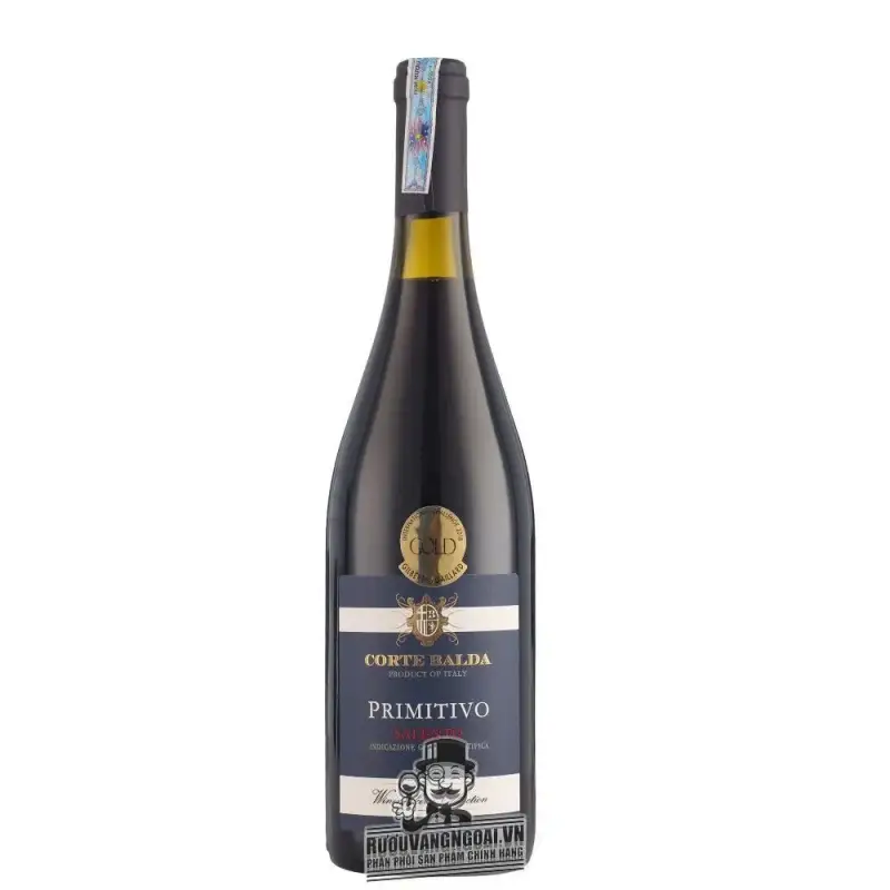 Vang Ý Primitivo Salento Corte Balda