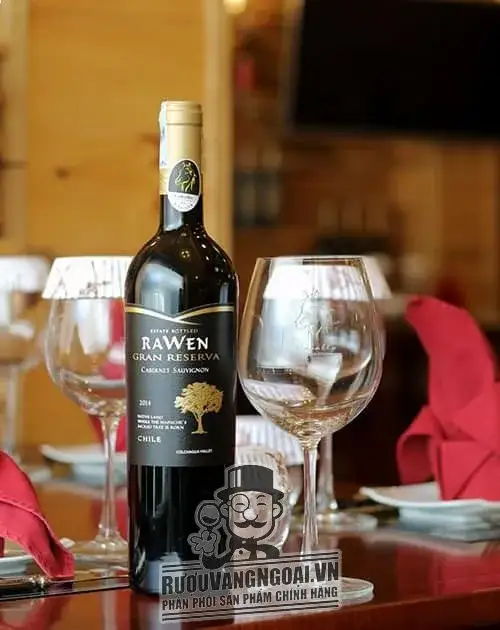 Vang Chile Rawen Gran Reserva Cabernet Sauvignon