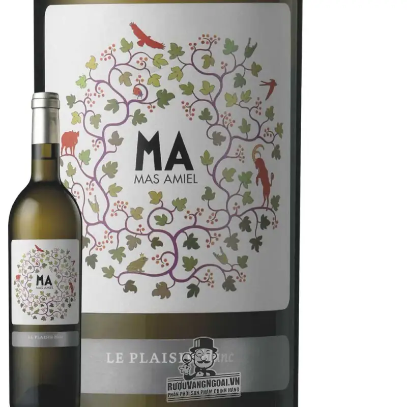 vang phap le plaisir mas amiel blanc giá bao nhiêu