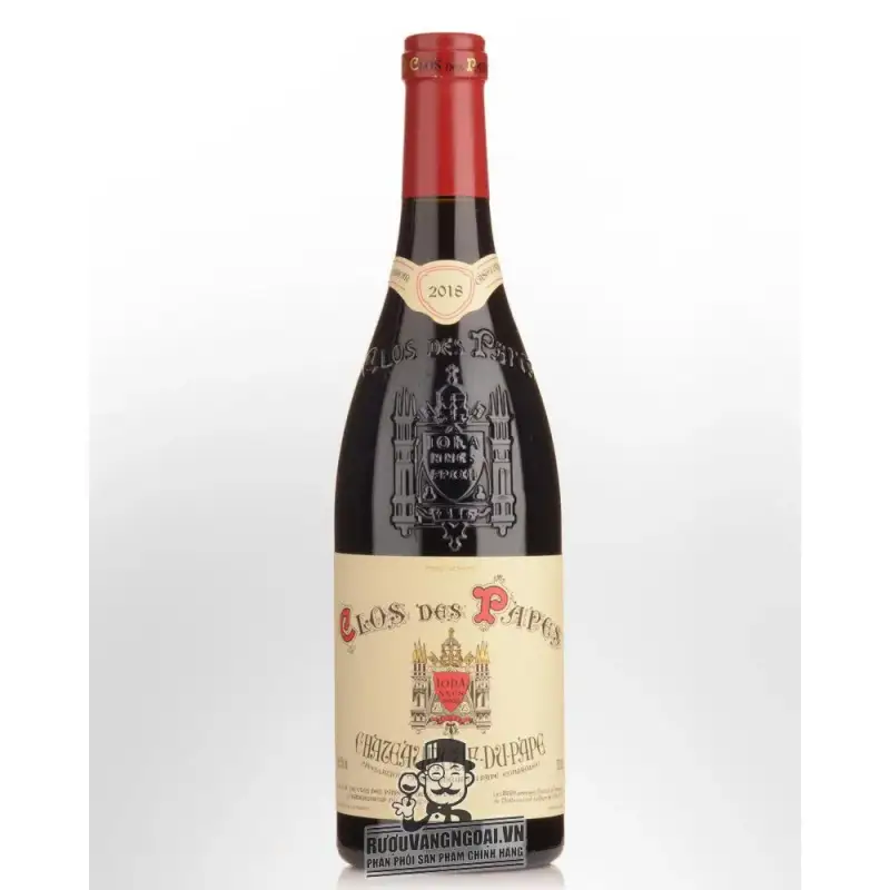 Vang Pháp Clos Des Papes Chateauneuf Dun Pape thượng hạng