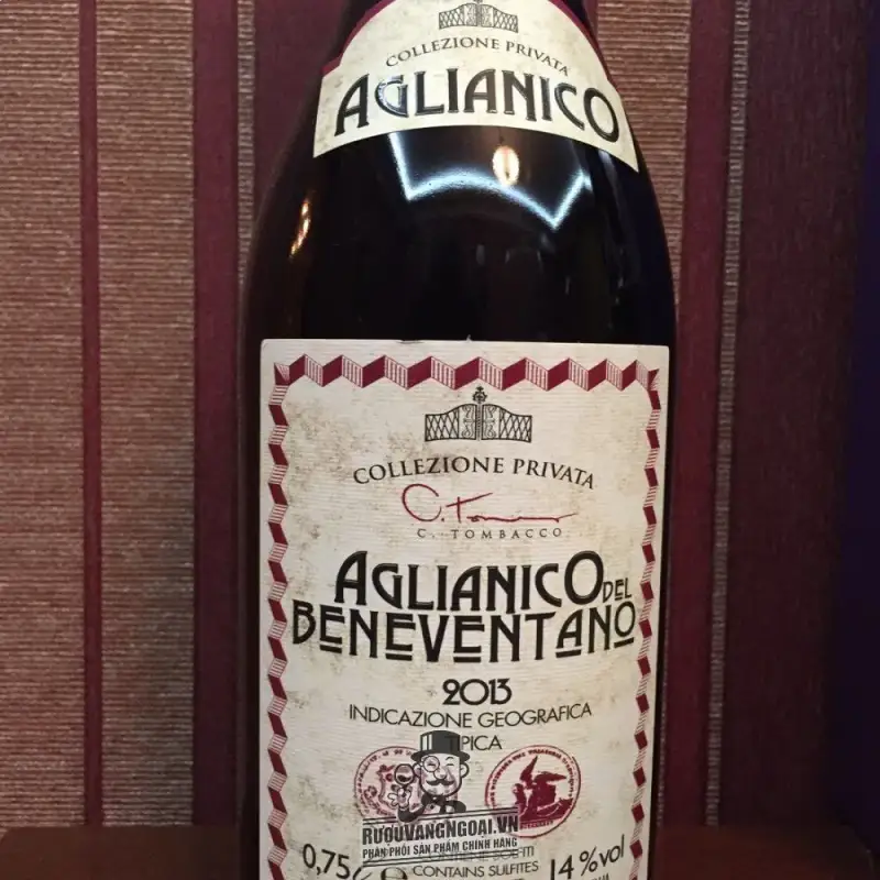 Mua ruou vang do chat aglianico del beneventano giá rẻ tại Sài Gòn