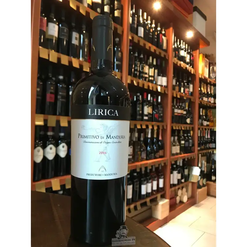 Vang Ý LIRICA PRIMITIVO DI MANDURIA