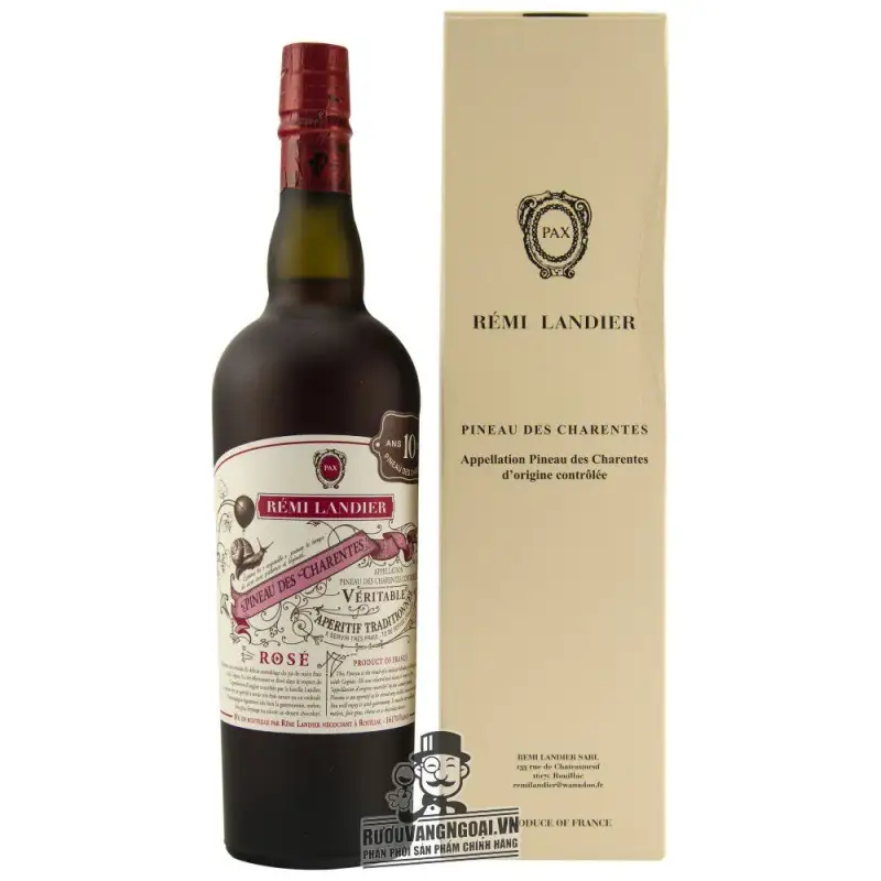Vang Pháp Remi Landier Pineau Rose