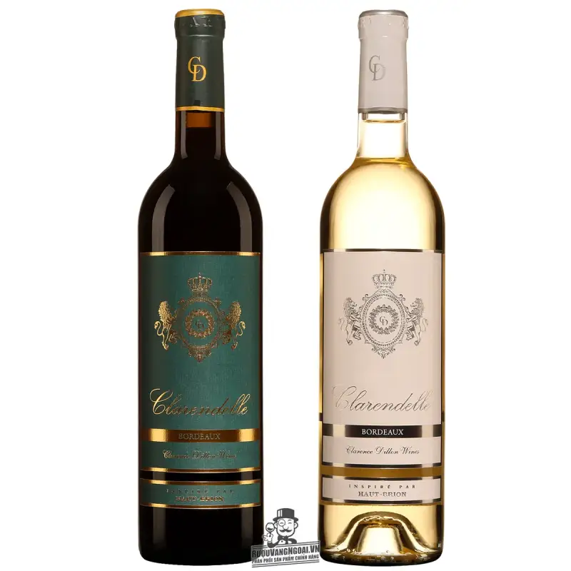 Rượu Vang Pháp CLARENDELLE BORDEAUX HAUT BRION (ĐỎ - TRẮNG)