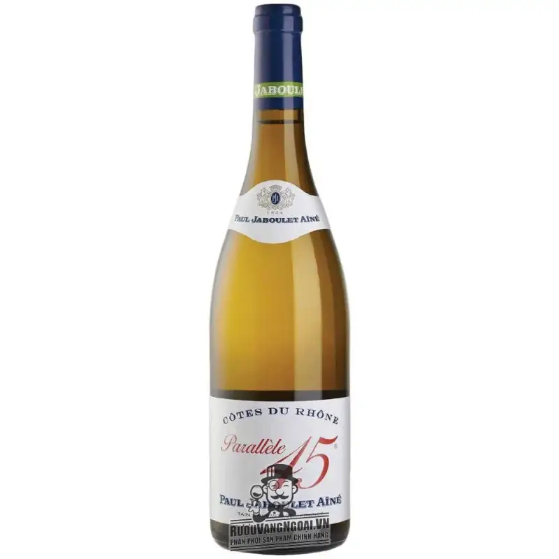 Vang Pháp Cotes du Rhone Parallele 45 Blanc uống ngon