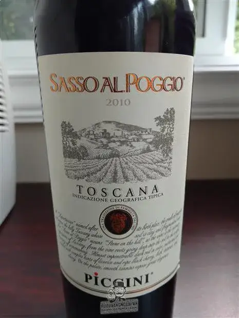 Rượu vang Piccini Sasso al Poggio Toscana IGT