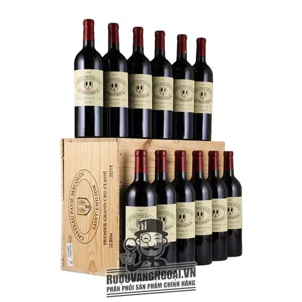 Rượu vang Pháp Chateau Pavie Macquin 2011