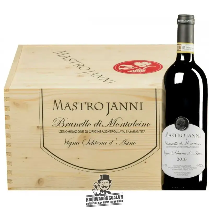 Vang Ý MASTROJANNI BRUNELLO DI MONTALCINO VIGNA SCHIENA