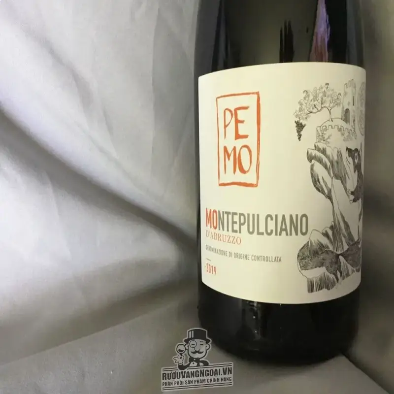Vang Ý Pemo Montepulciano d Abruzzo