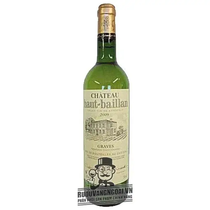 Vang Pháp Chateau Haut-baillan Graves Blanc