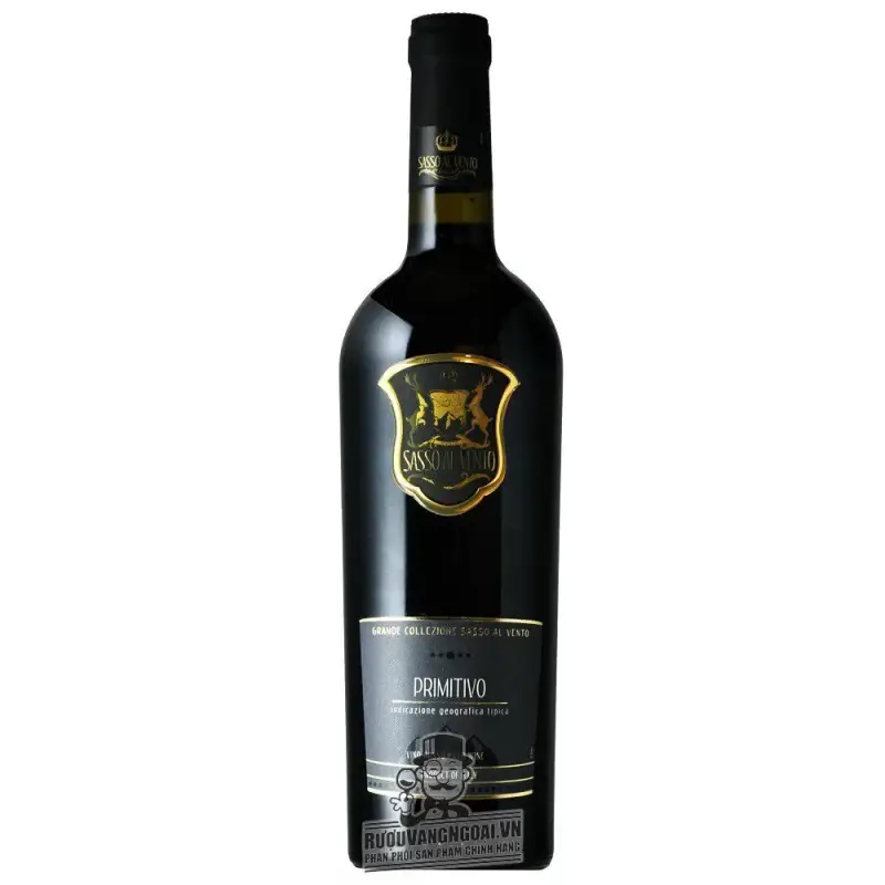 Rượu vang Sasso Al Vento Primitivo uống ngon