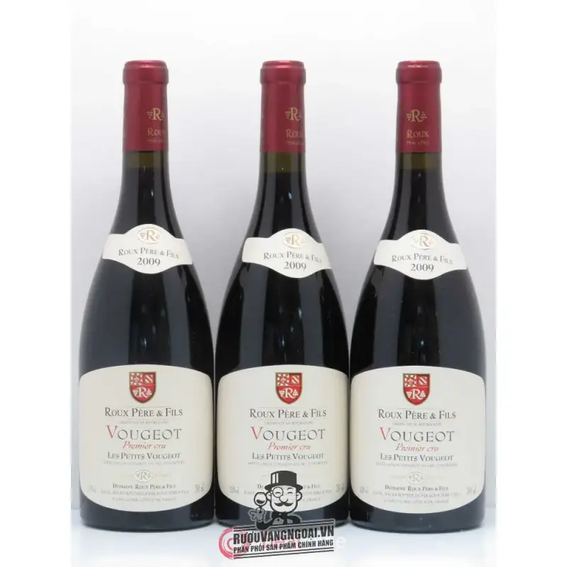 Vang Pháp Roux Pere Fils Vougeot Premier Cru Les Petits Vougeots