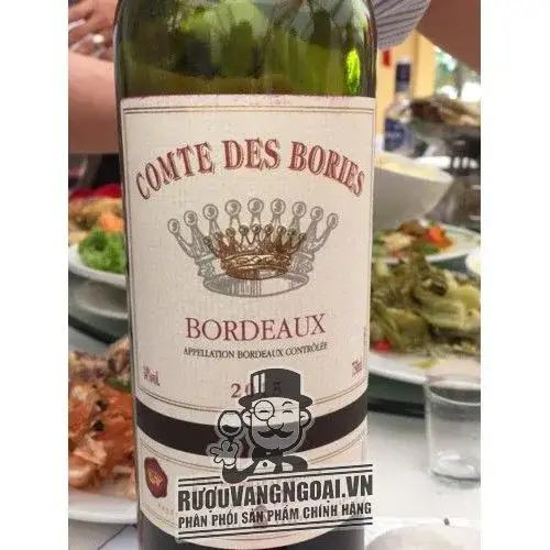 Vang Pháp COMTE DES BORIES BORDEAUX