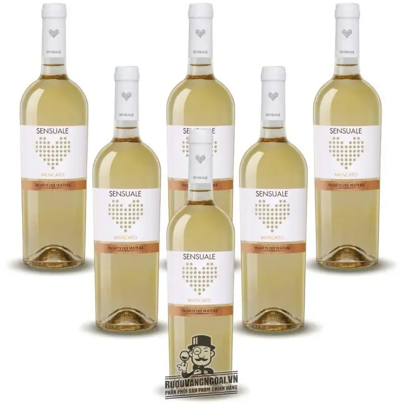 Vang Ngọt Ý SENSUALE MOSCATO cực ngon