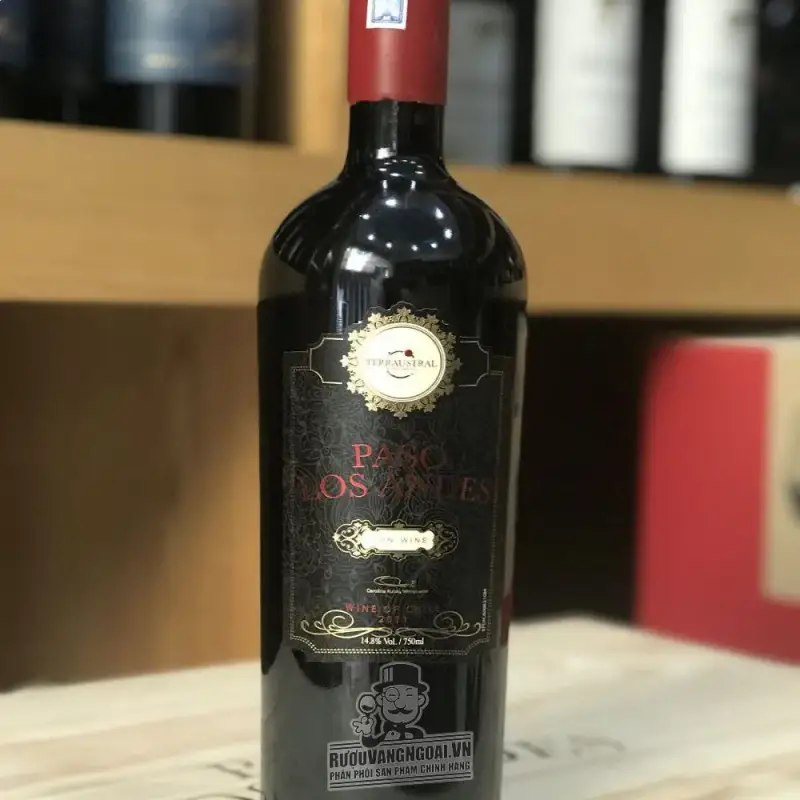 Mua vang chile paso los andes icon wine giá rẻ tại Sài Gòn