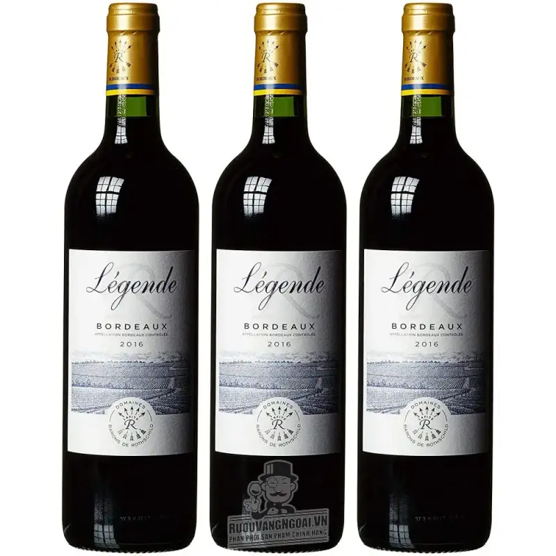 Giá vang phap legende bordeaux rouge barons de rothschild