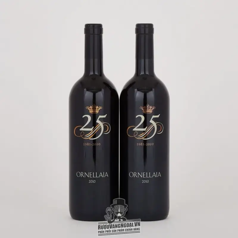 Vang Ý Ornellaia 25 Year Anniversary 1985 2010 Cao cấp