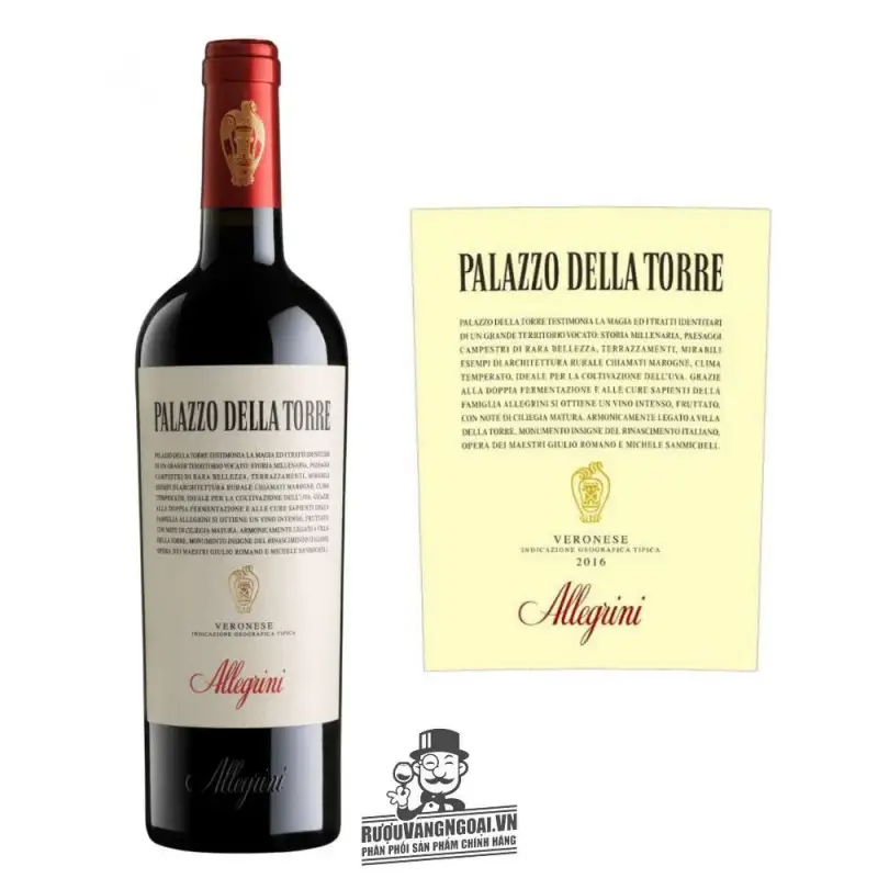 Mua ruou vang y y allegrini palazzo della torre giá rẻ tại Sài Gòn