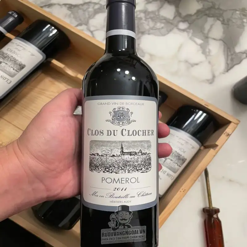 Mua vang phap clos de clocher pomerol giá rẻ tại Sài Gòn