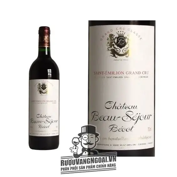 Vang Pháp Chateau Beau Sejour Becot Grand Cru St Emilion