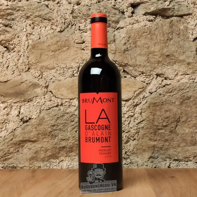 Vang Pháp La Gascogne Merlot Tannat Brumont uống ngon