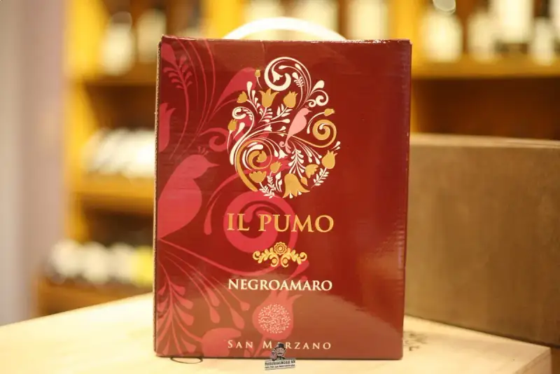 Vang Bịch Il Pumo Negroamaro 3 Lít