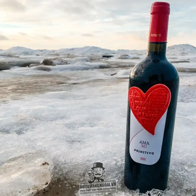 Rượu vang Ý Amami Primitivo Puglia