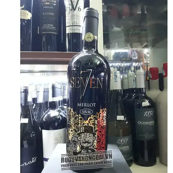 Vang Ý 7 SEVEN MERLOT 15,5 ĐỘ