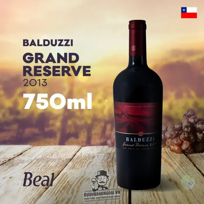 Rượu Vang Chile BALDUZZI GRAND RESERVA