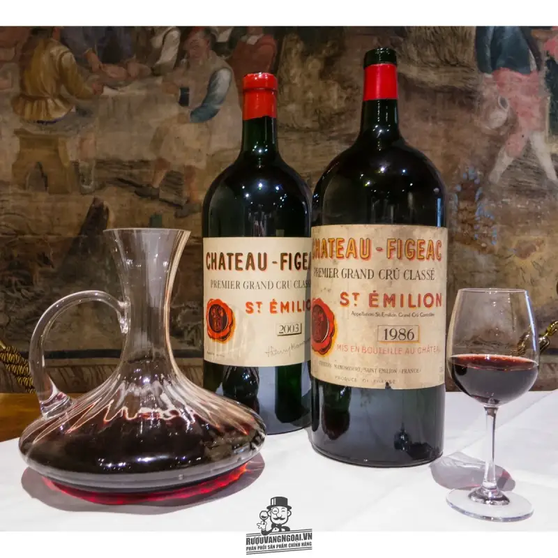 Vang Pháp Chateau Figeac St Emilion Premier Grand Cru Classe