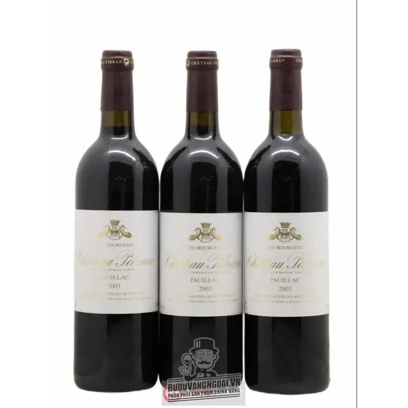 Vang Pháp Chateau Pibran Pauillac Cru Bourgeois cao cấp