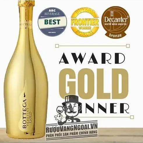 Rượu Champagne BOTTEGA GOLD