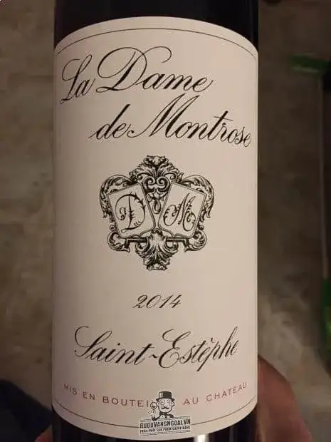 Vang Pháp La Dame de Montrose 2010